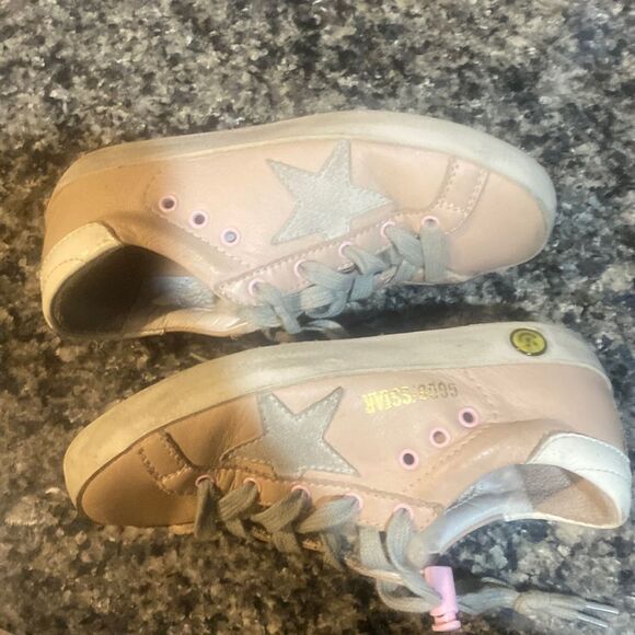 Golden Goose Kids Super Star Sneakers color pink Sz 30
